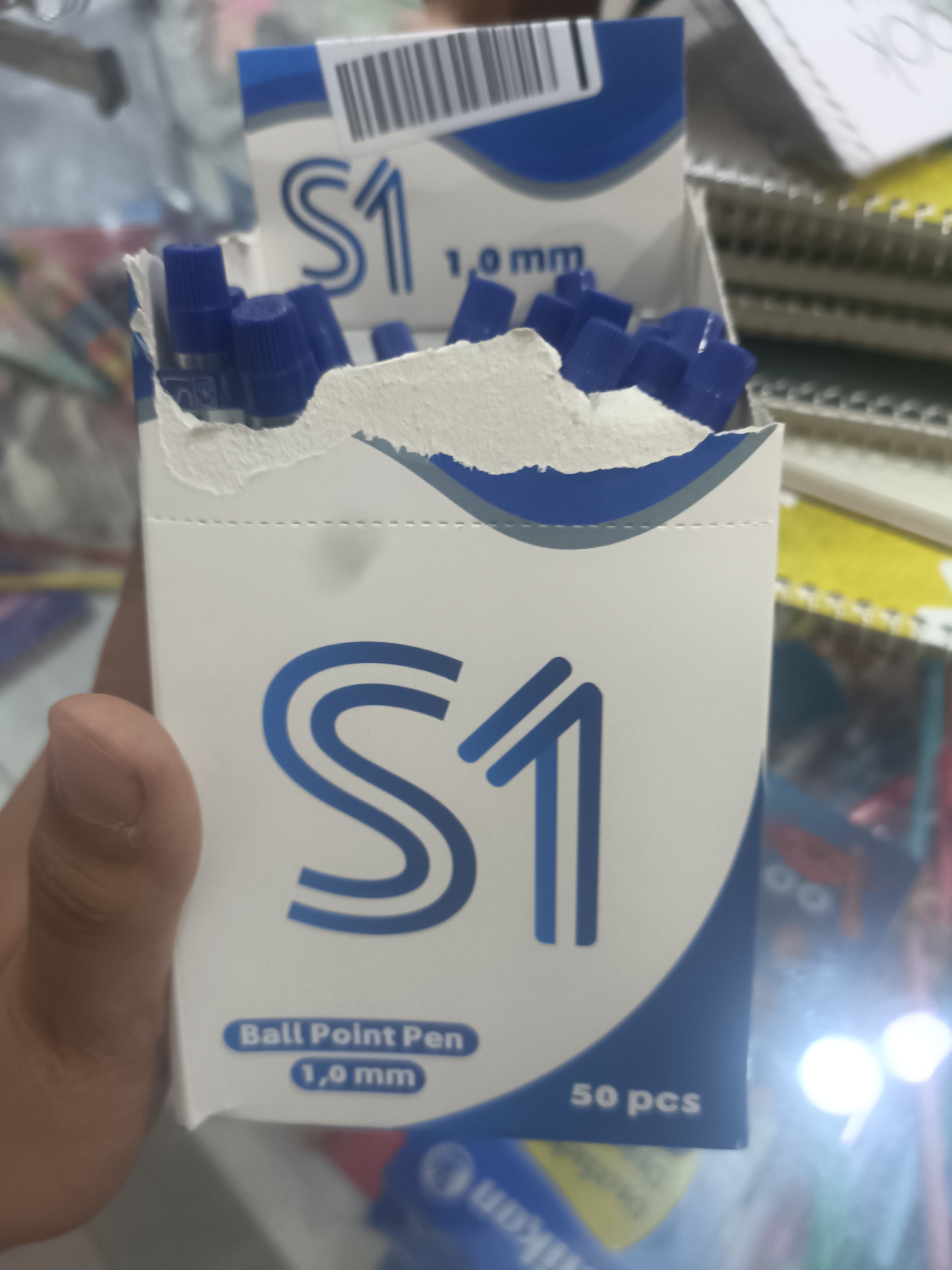 خودکار صدف آبی