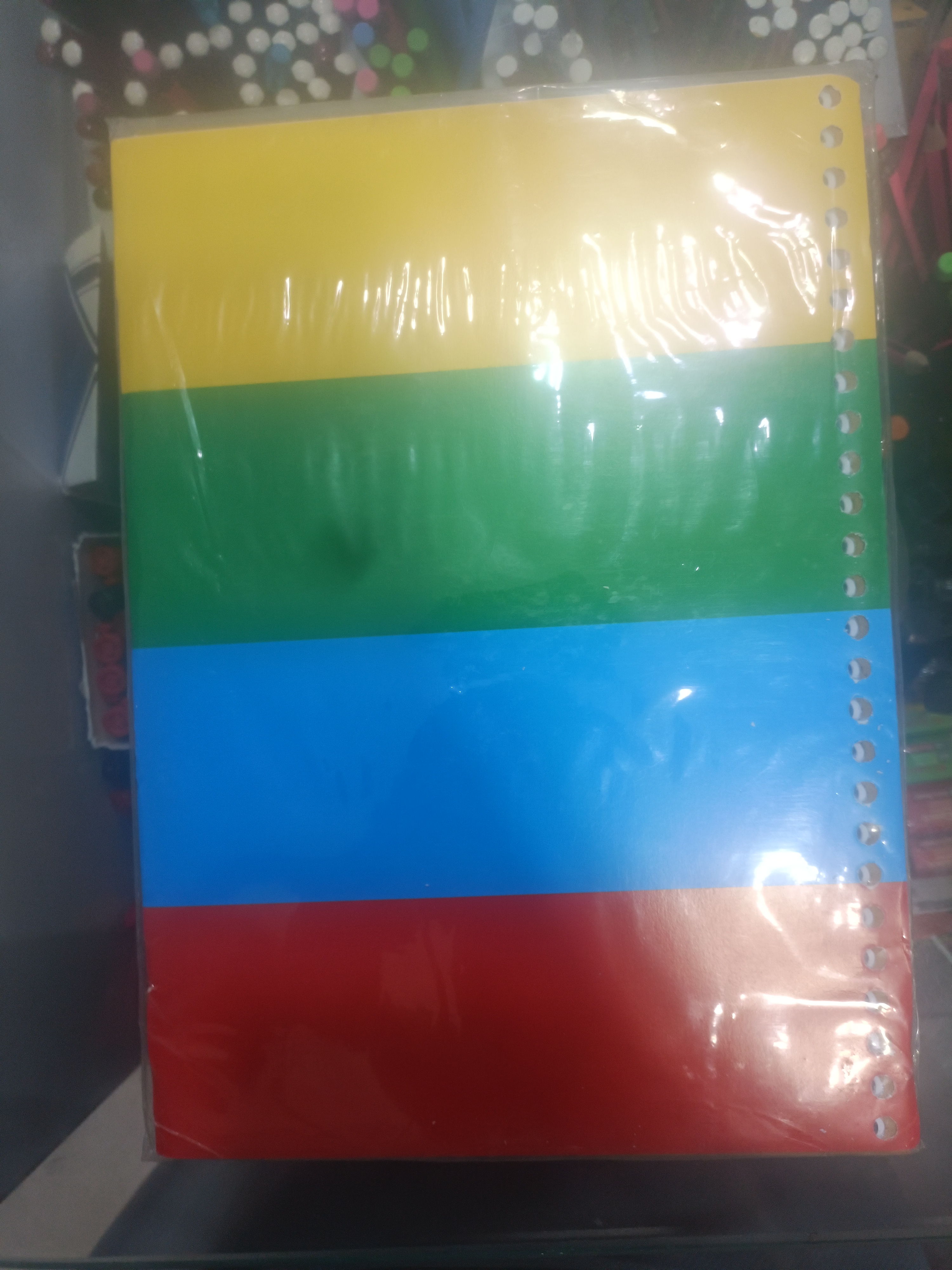 برگه کلاسور 26 سوراخه 80 برگ