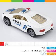 ماشین فلزی پلیس عقب کش سایز ۱:۶۴ کد ۷۸۹۷