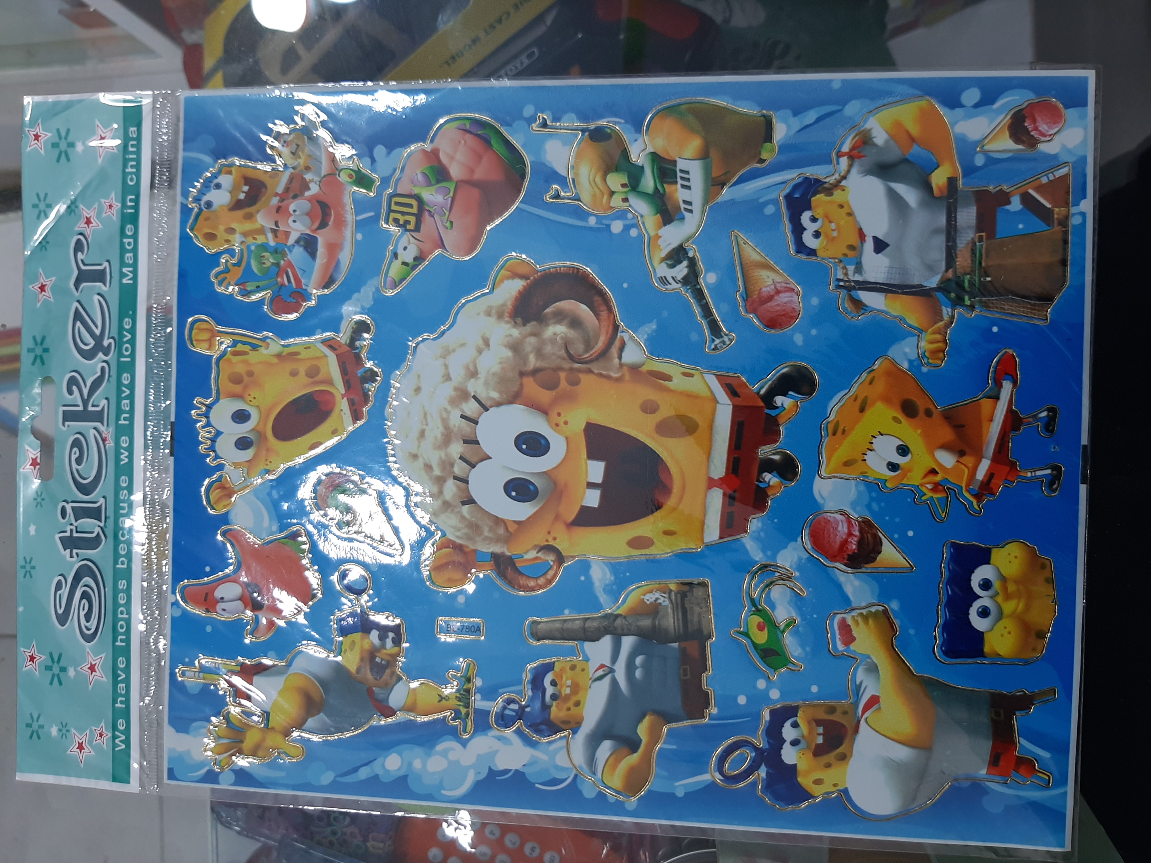 برچسب فانتزی اندازه A4