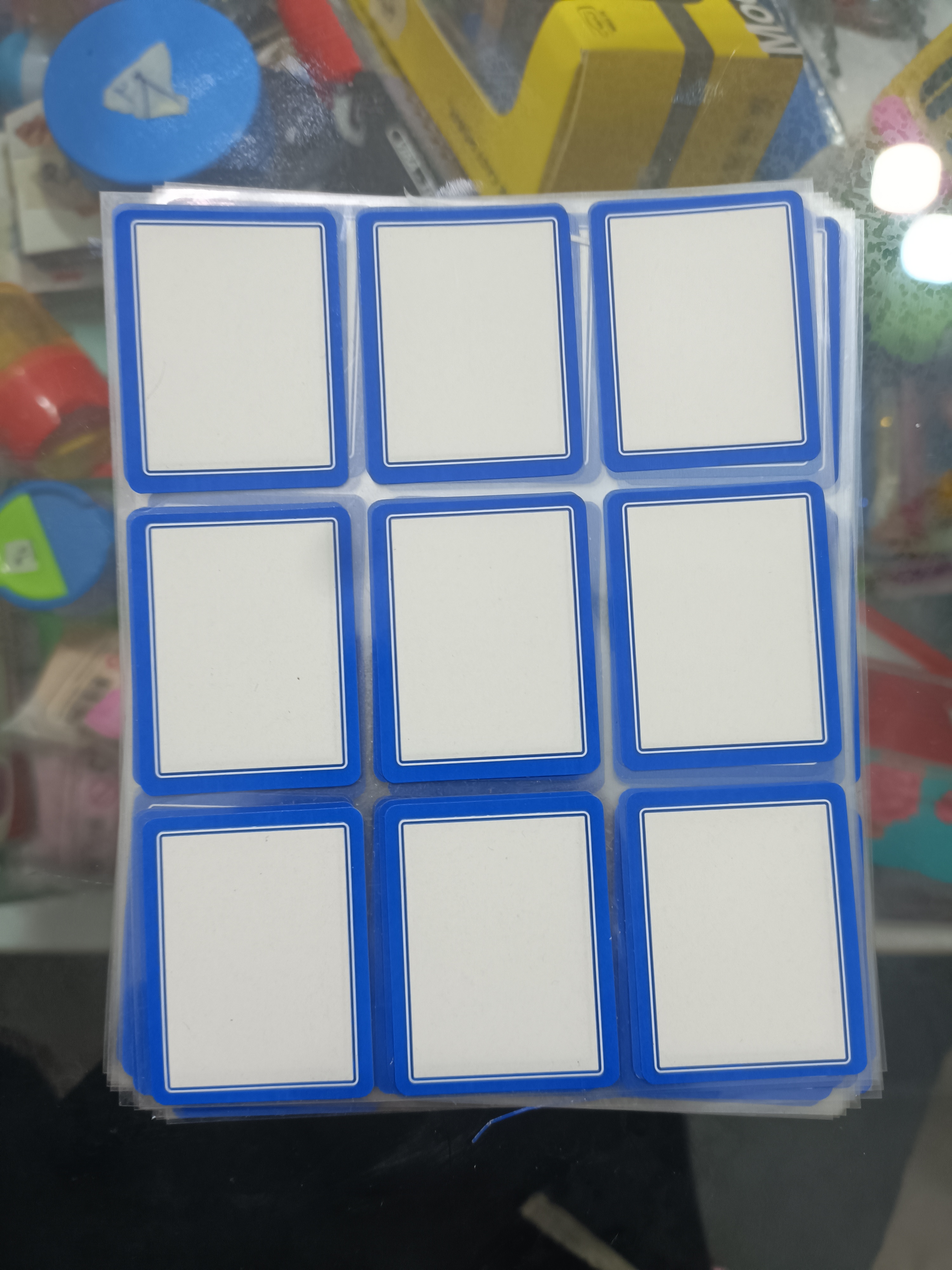 برچسب 3×4 ورق ۹ عددی