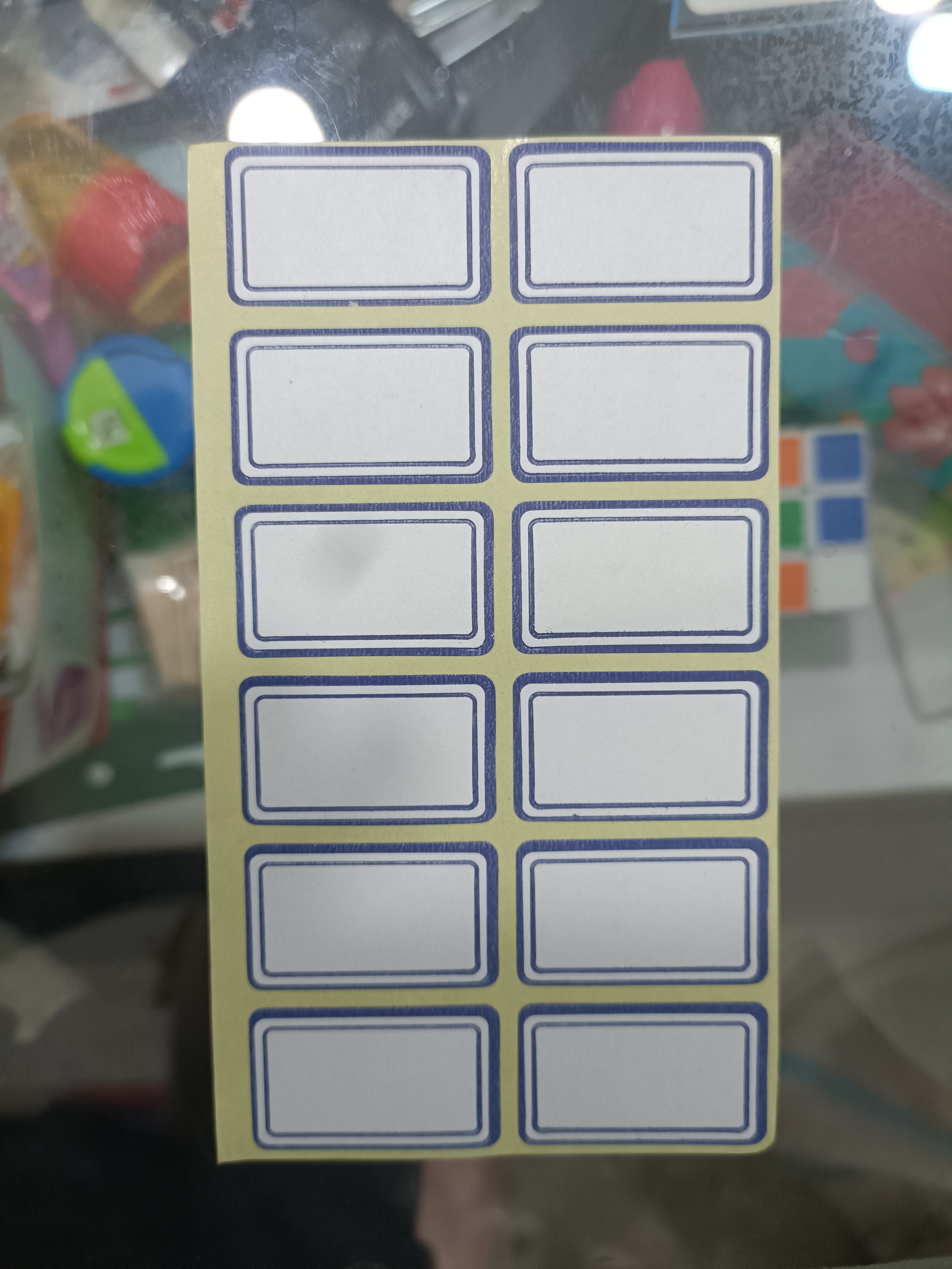 برچسب نام و نشان 3 × 1.8 قیمت یک ورق