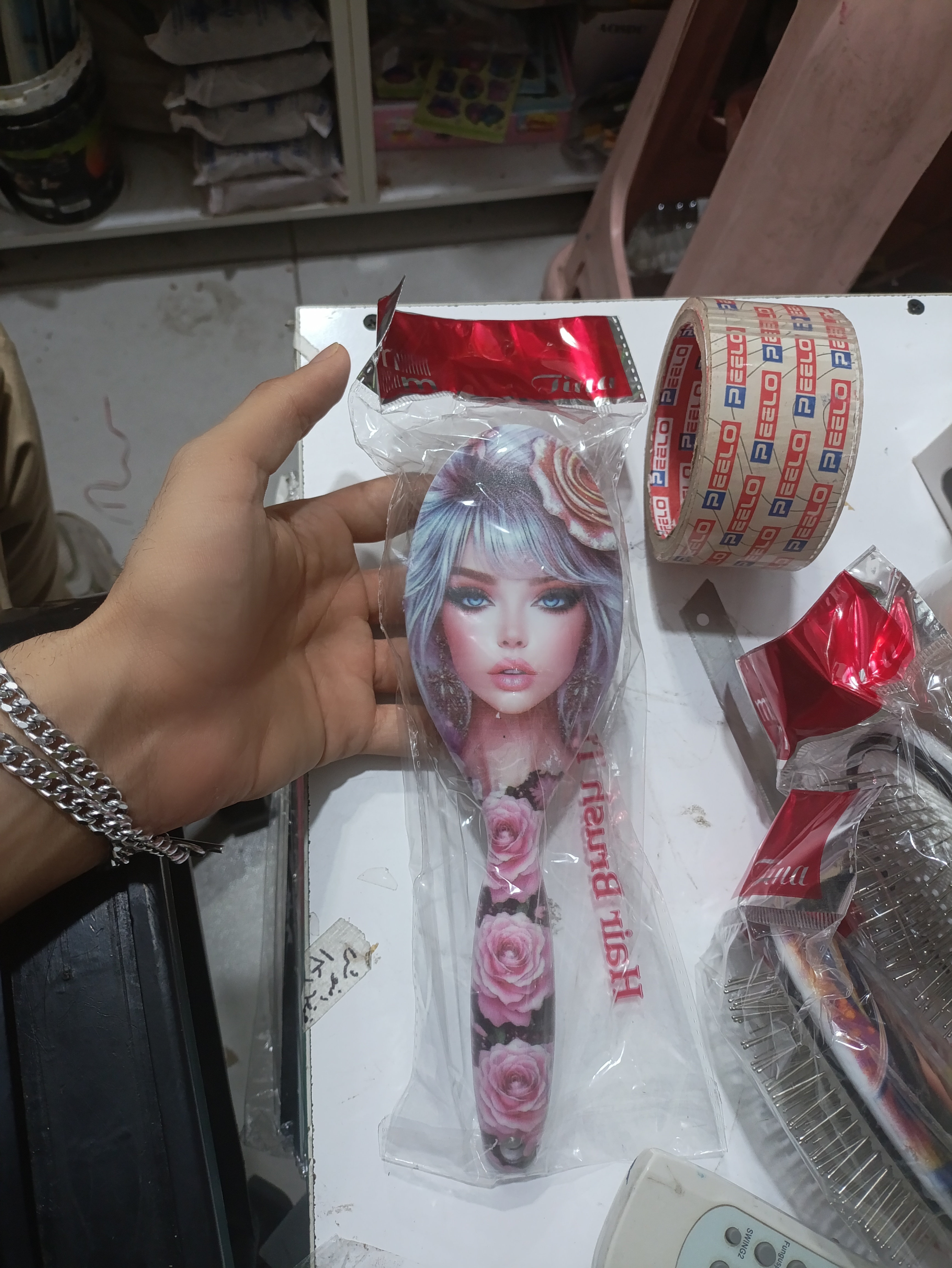 برس مو طرح باربی