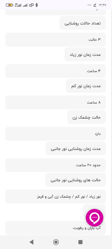 نورافکن اسمال سان 066